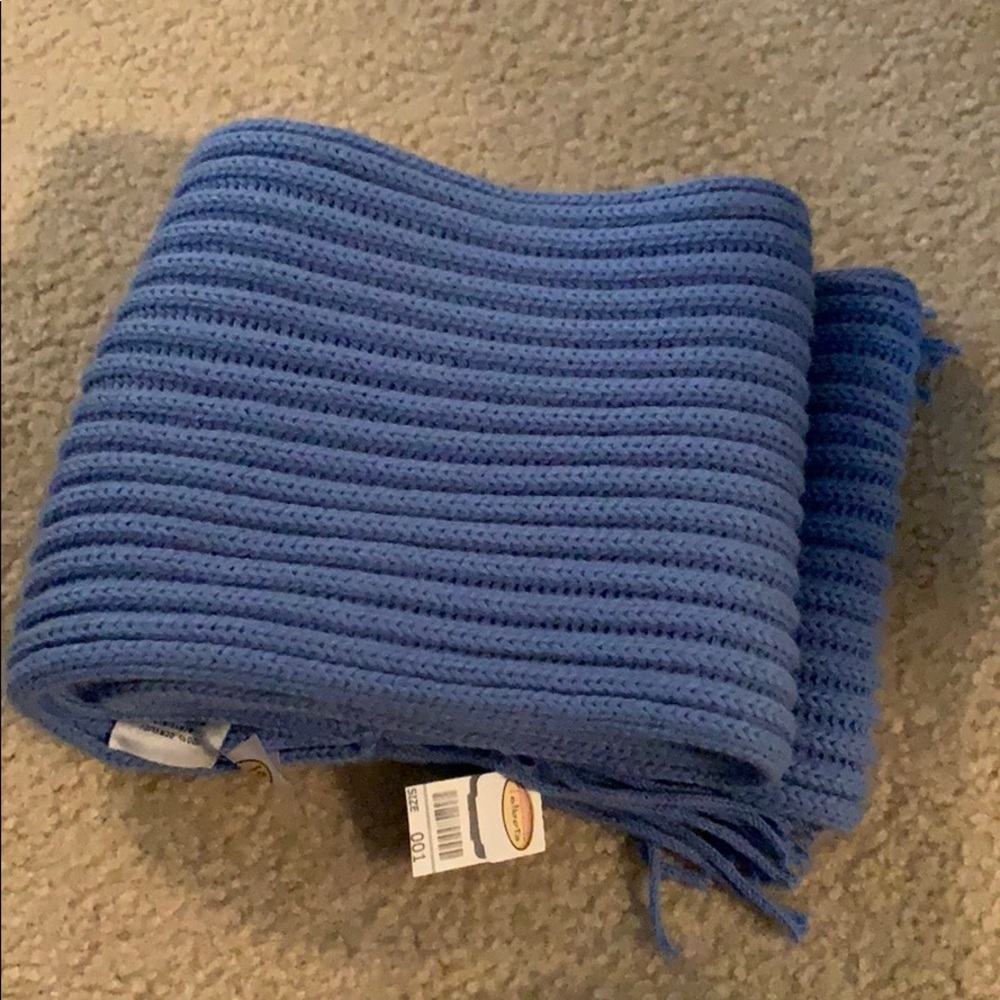 Periwinkle scarf. Never used.